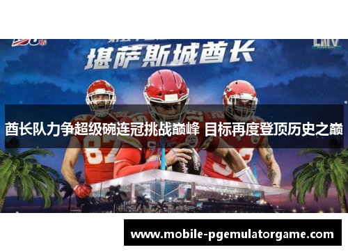 酋长队力争超级碗连冠挑战巅峰 目标再度登顶历史之巅